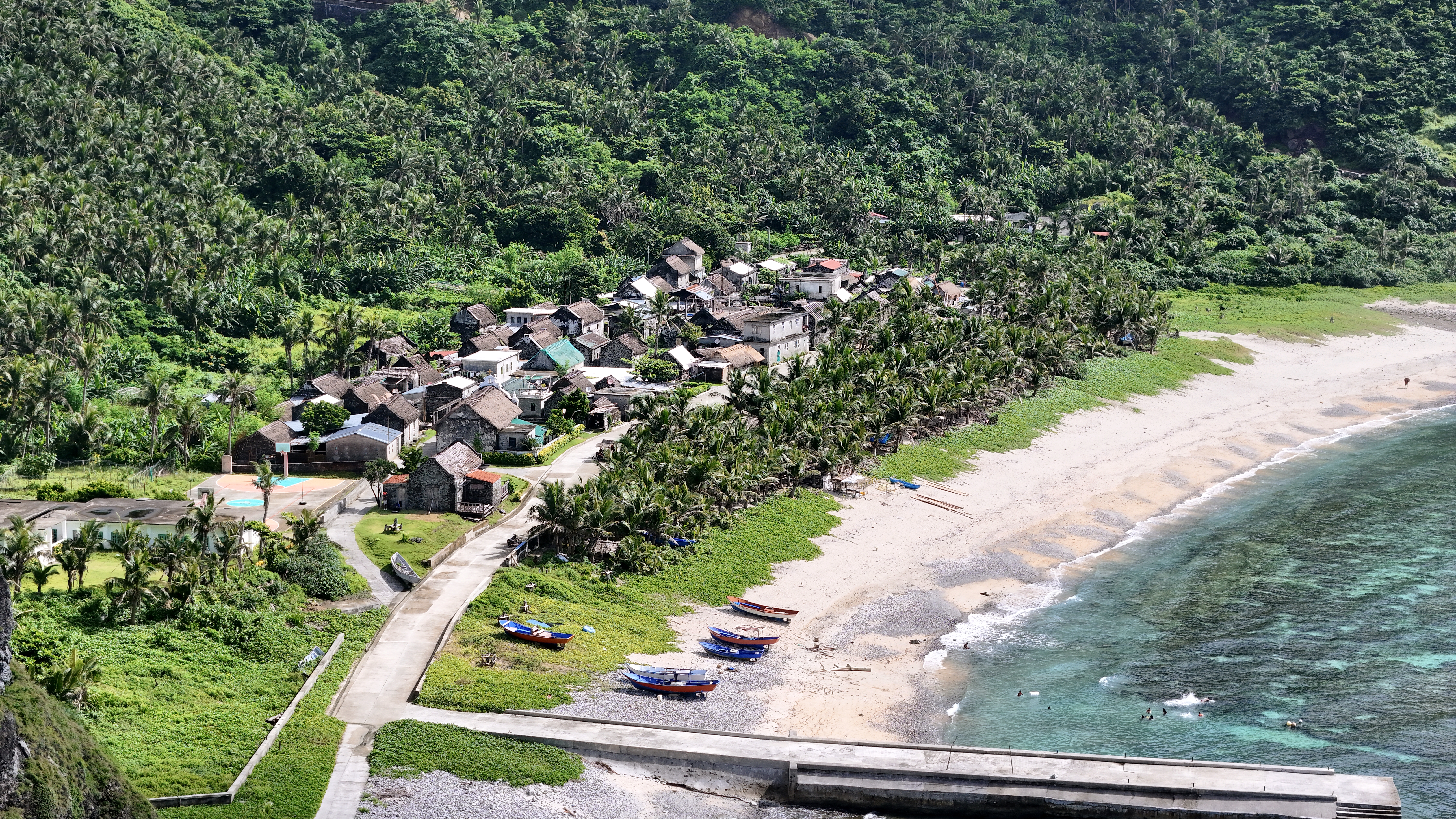 Seaside village, Batanes